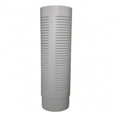 100mm pvc screen with m.f thread and 2mm aperature PVC Screen and Casing